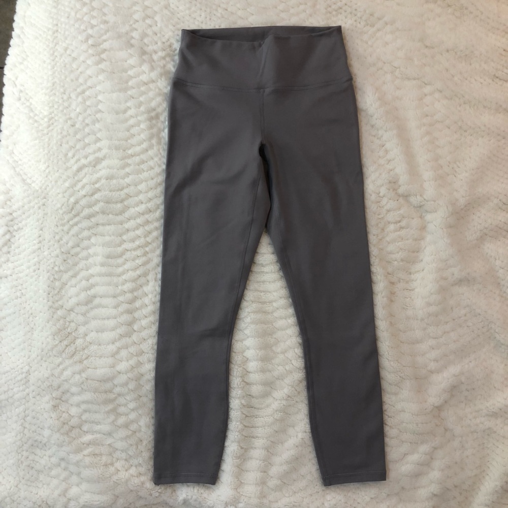 Gray fabletics leggings